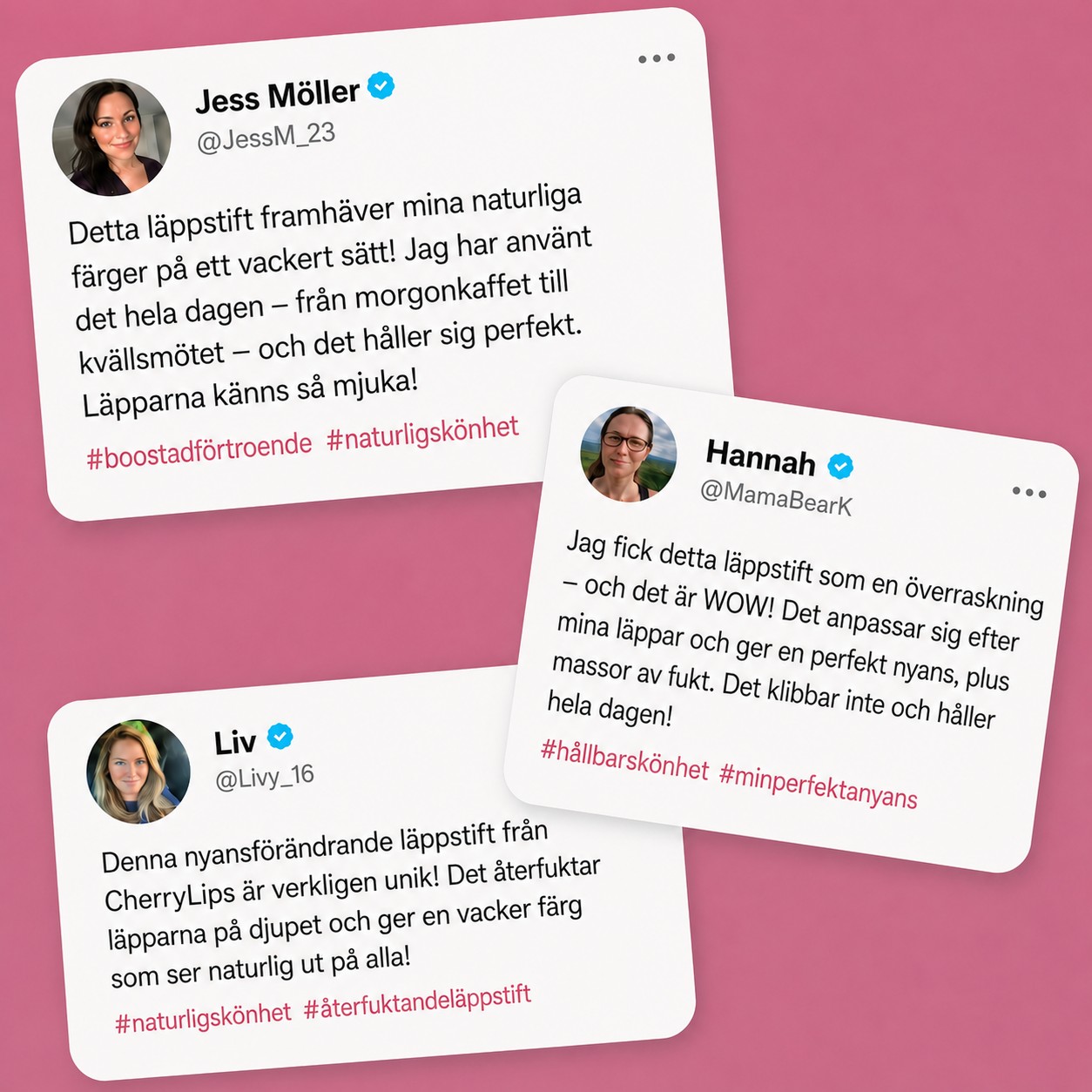Färgskiftande läppstift