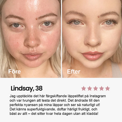 Färgskiftande läppstift